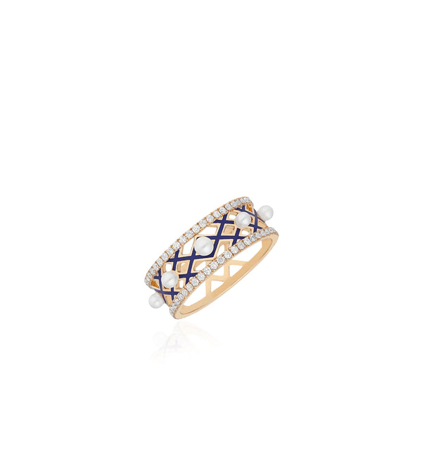 Alma Lapis Mini Ring