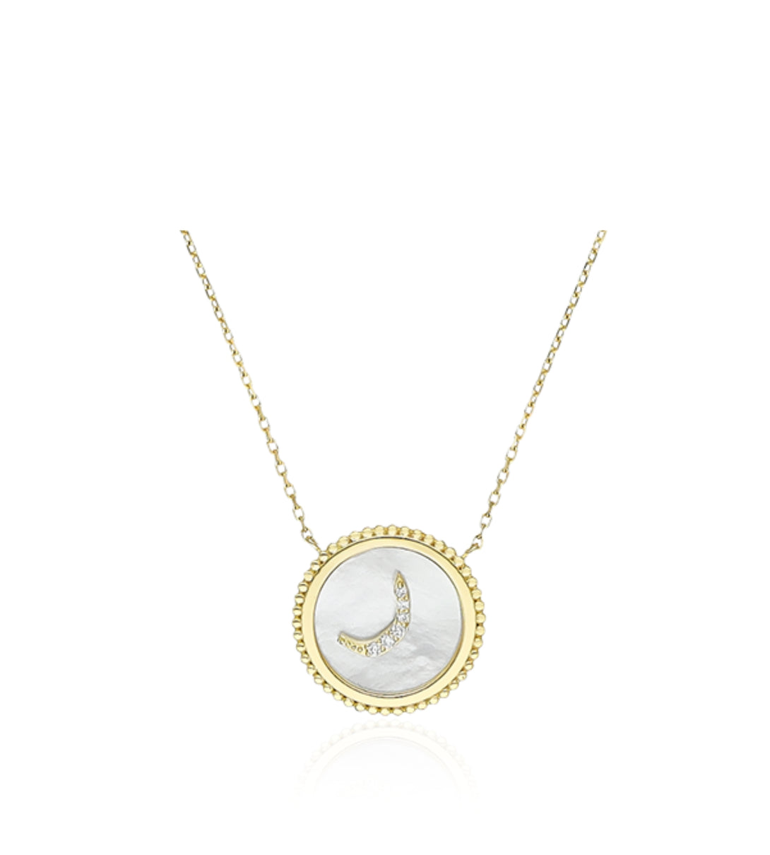 Arabic letter ر pendant | Al Fardan Fine Jewellery