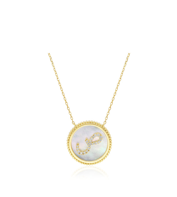 Coin ص letter pendant | Al Fardan Jewellery